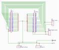 Original schematics that I drew up. pin 27 on the DDI is now going to pin 10 on the drive side, not pin 8.